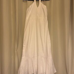 Ann Taylor White Maxi Dress